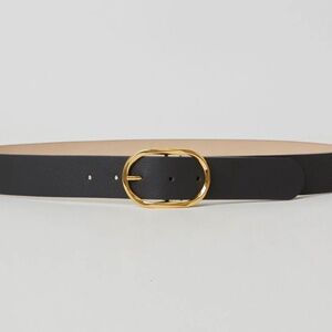 B-Low the Belt Kyra Belt in Black with Gold Buckle